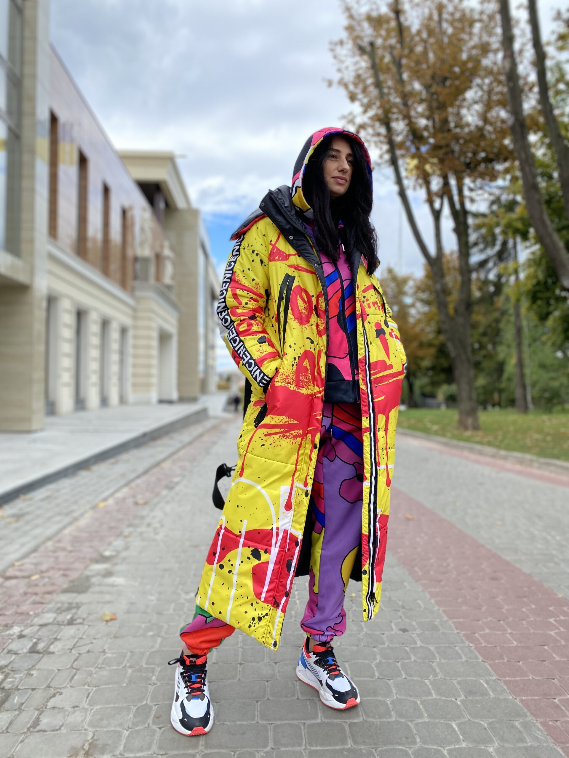 Damski długi płaszcz zimowy, Artykuł Z-40, druk 79