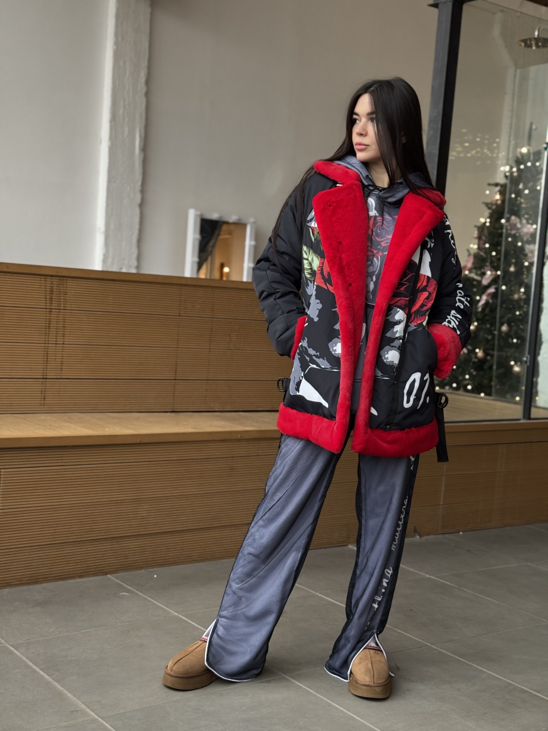 Зимова куртка із хутром, пілот, зима