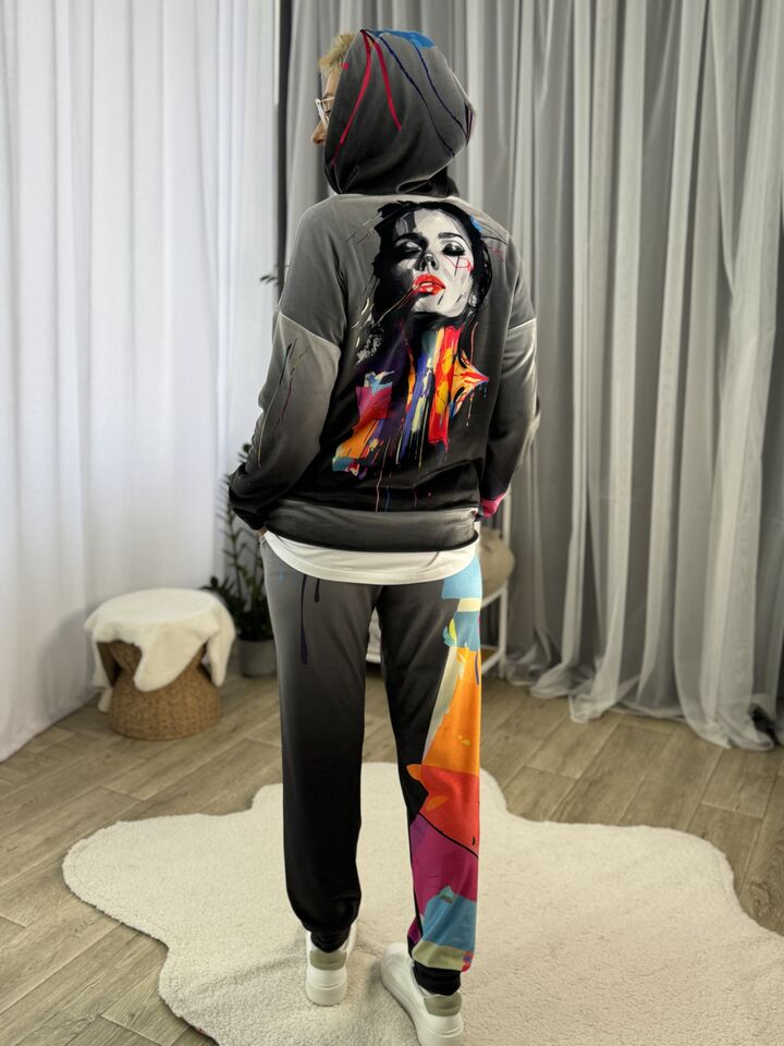 Velour women’s suit, spring/autumn, Article K-26, print 109