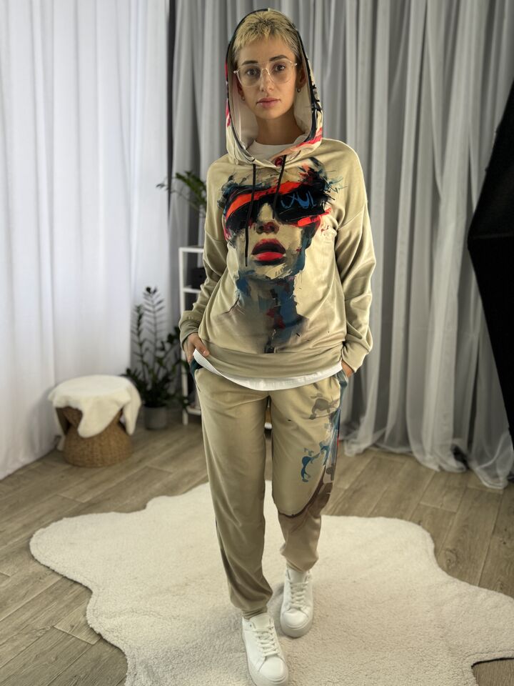 Velour women’s suit, spring/autumn, Article K-26, print 101