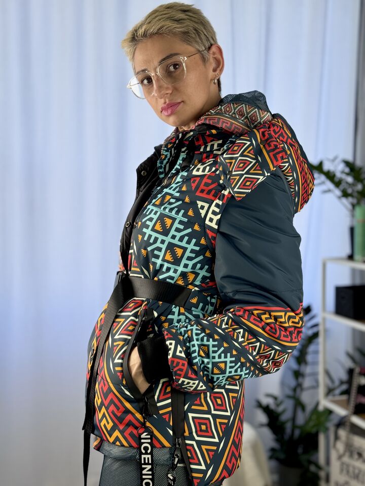 Kurtka damska transformer, Eurowinter, Artykuł VO-76 druk 177